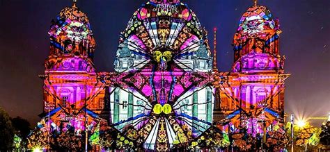 Festival of lights  It transforms landmarks and buildings across the city through the use of illuminations, luministic projections and 3D mapping